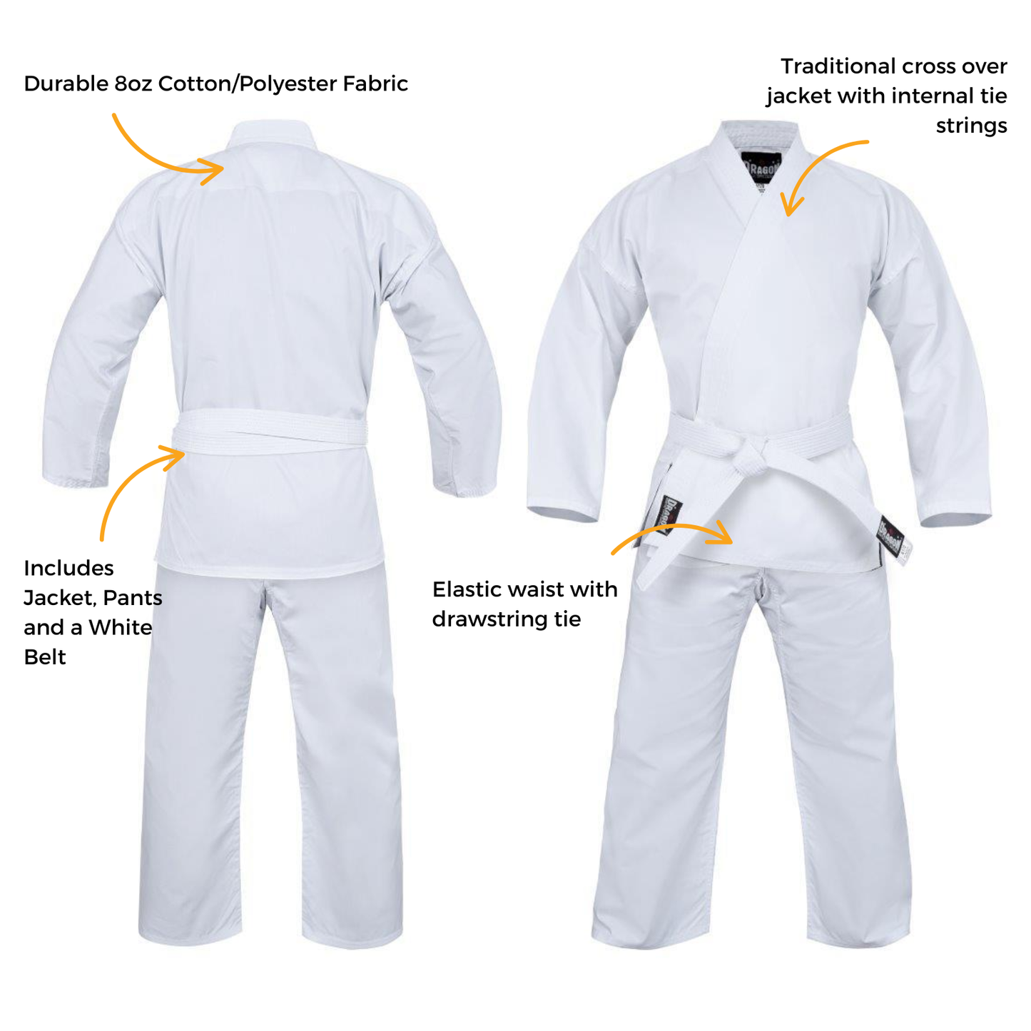 Dragon Karate Uniform (8oz)