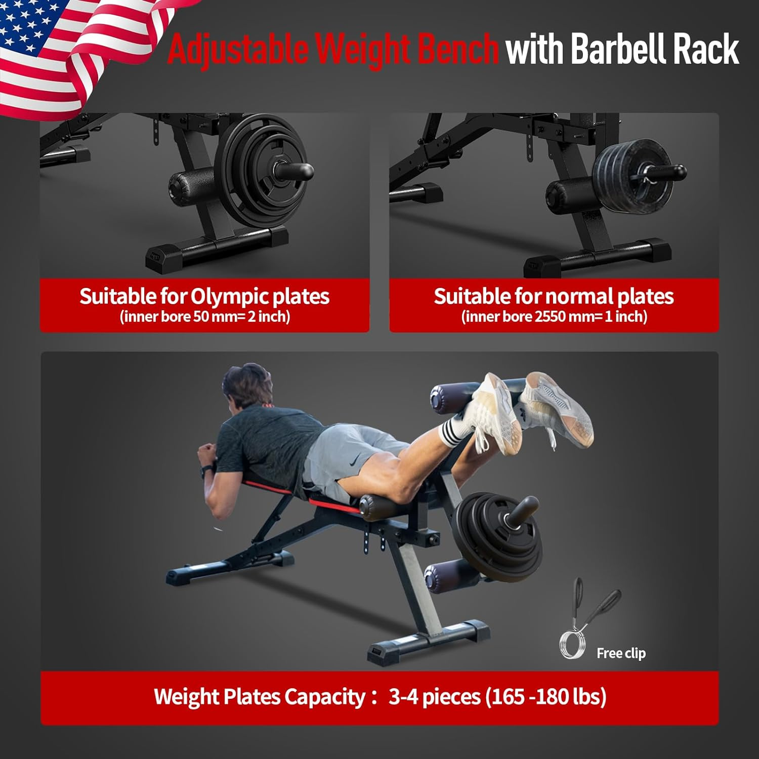 -Adjustable Bench-Gym Direct