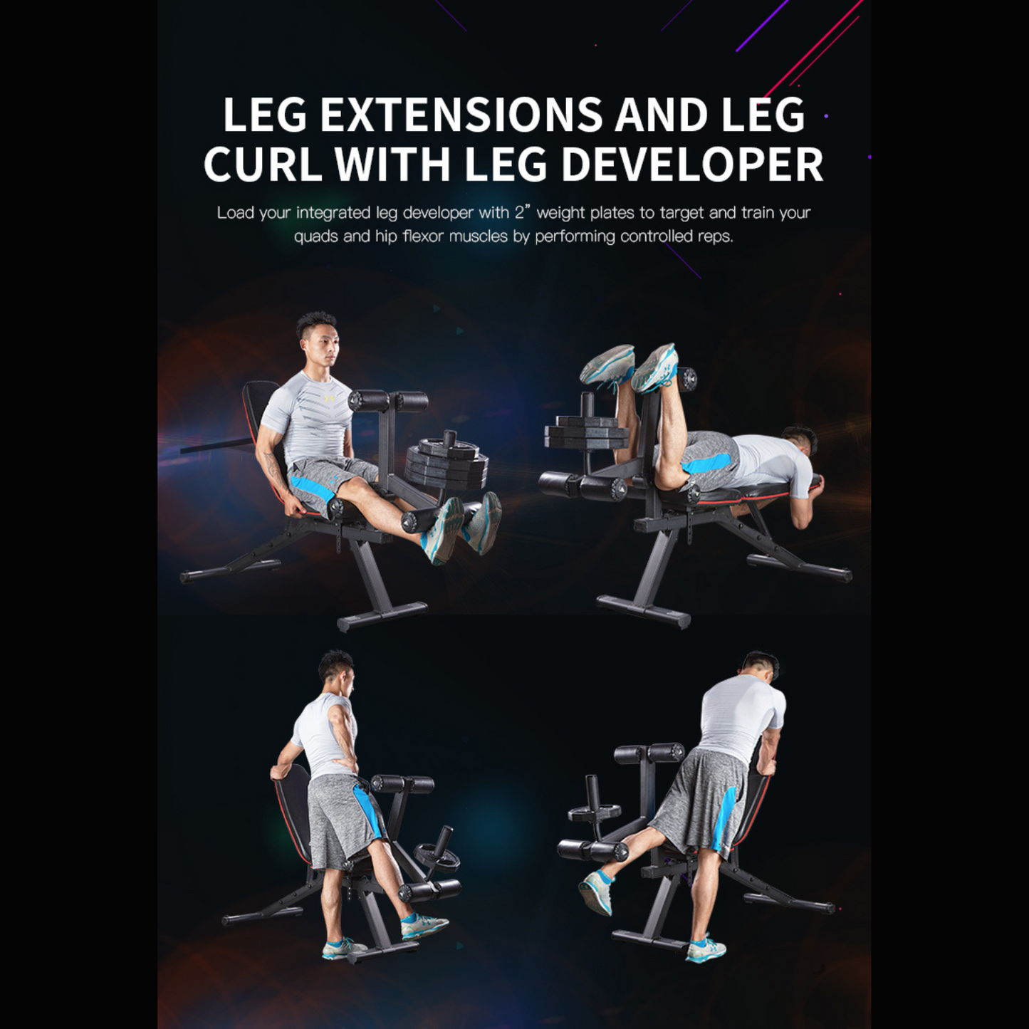 -Adjustable Bench-Gym Direct