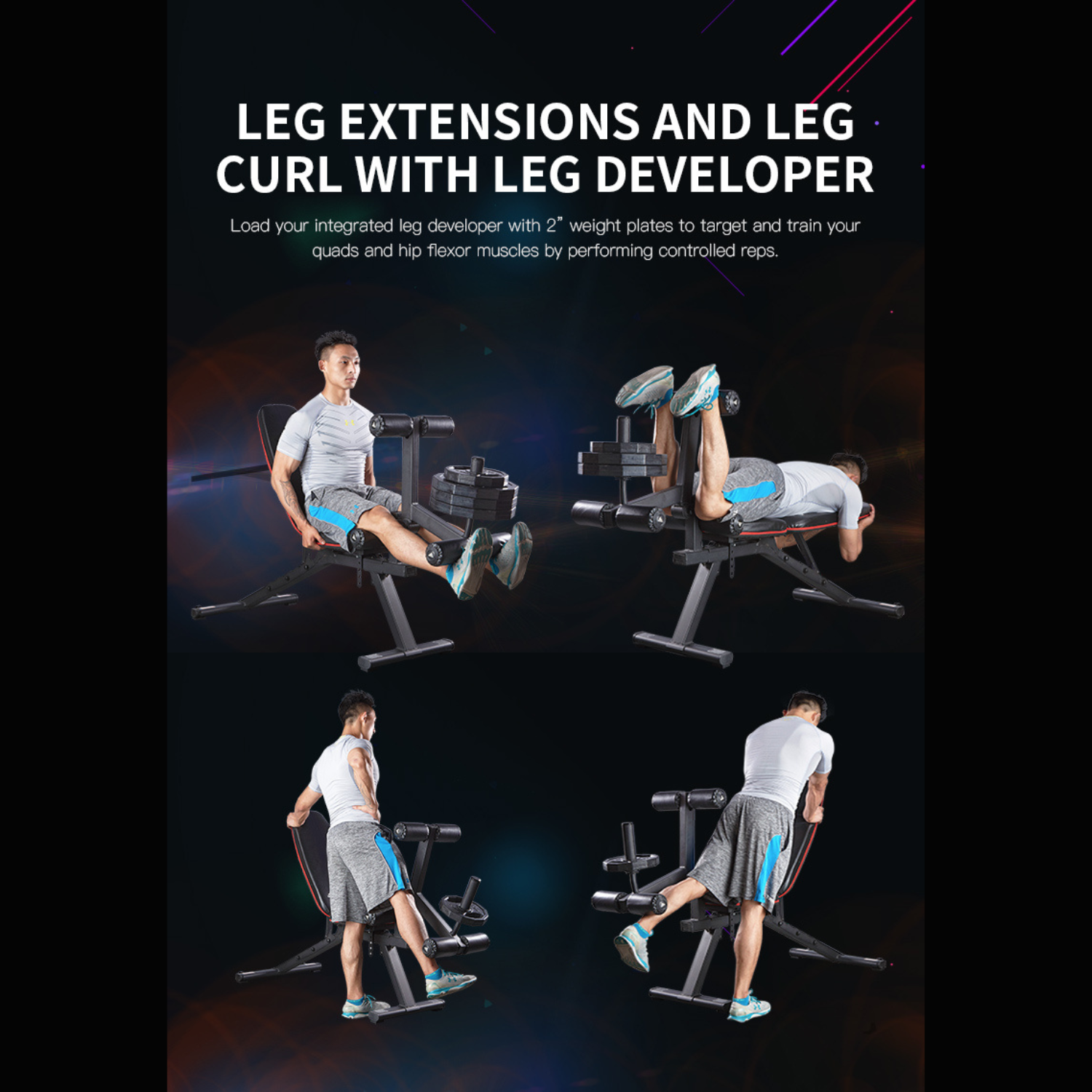 -Adjustable Bench-Gym Direct