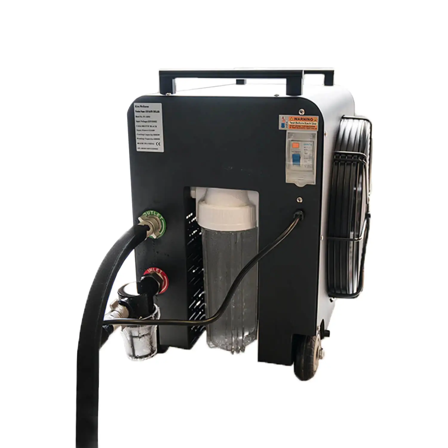 Kiva Käldr Ice Bath — 2HP Chiller (Black / White)