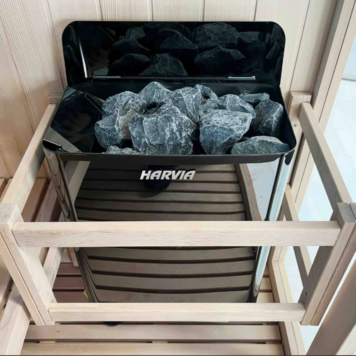 -Traditional Double Tier Finnish Sauna-Gym Direct