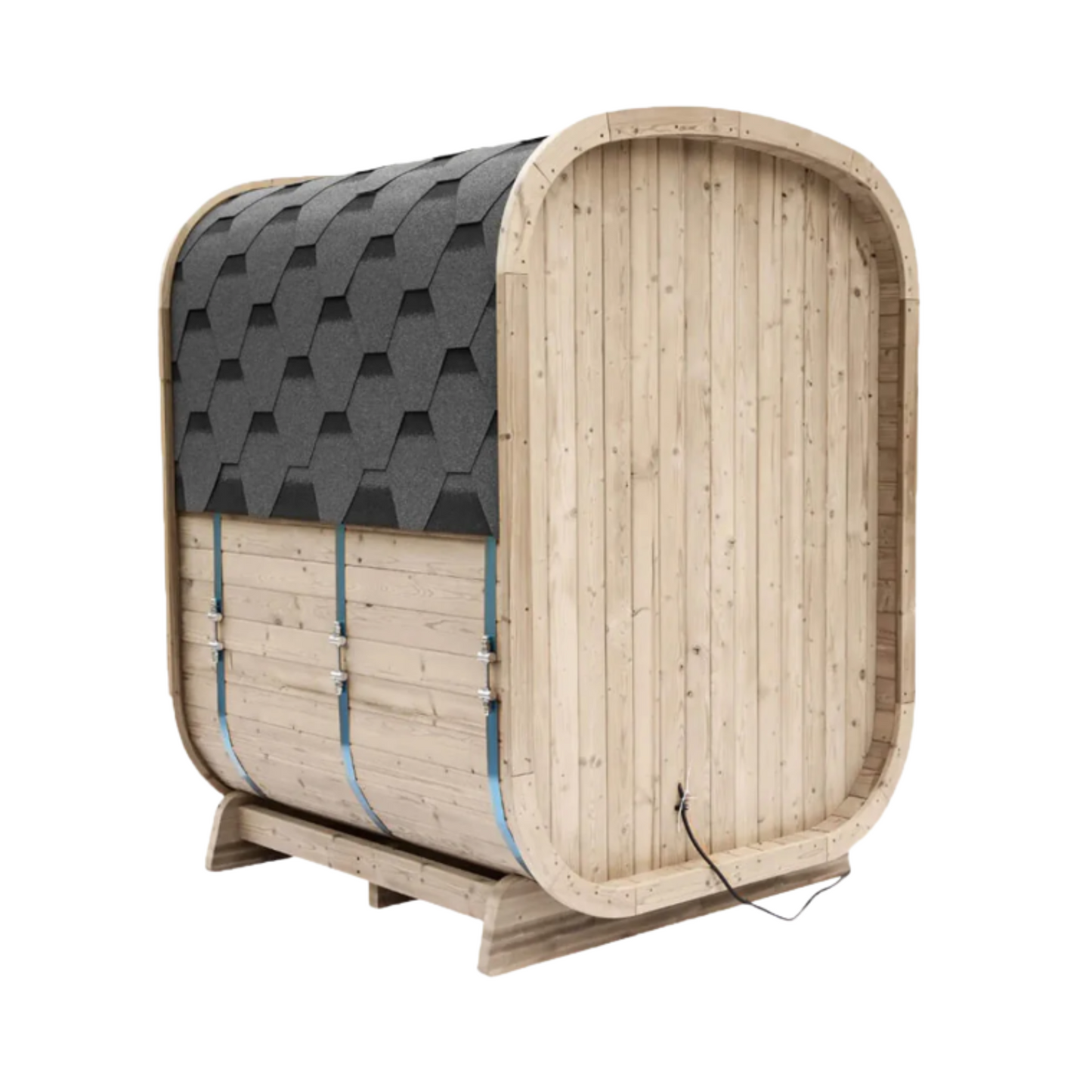 -Outdoor Traditional Finish Sauna-Gym Direct