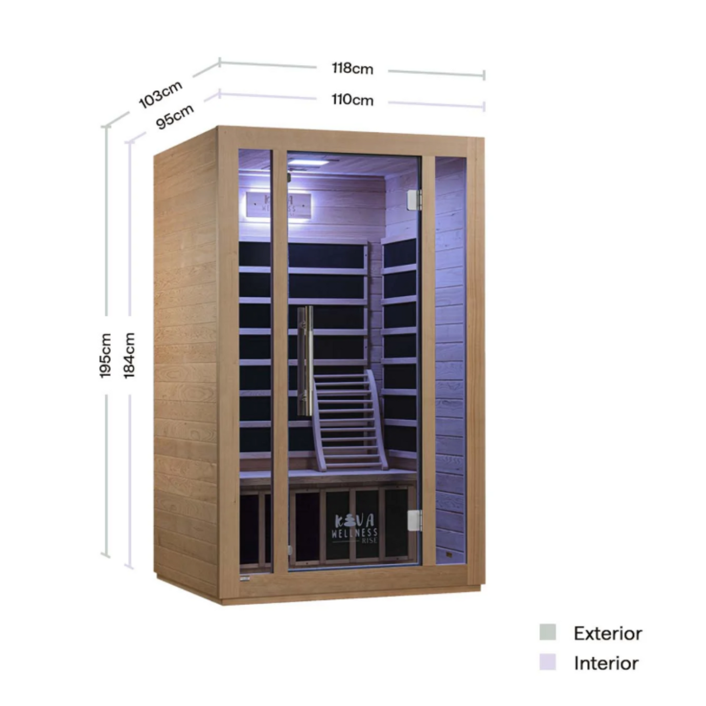 -Rise-Infrared Sauna-Gym Direct