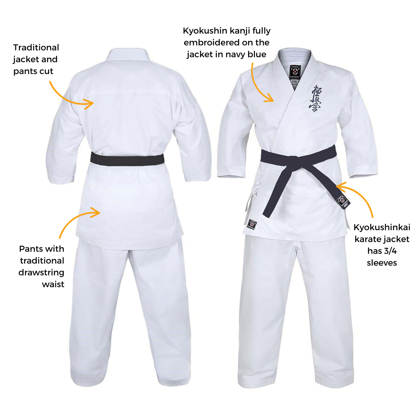 Kyokushinkai Uniform Brushed Canvas - 14oz