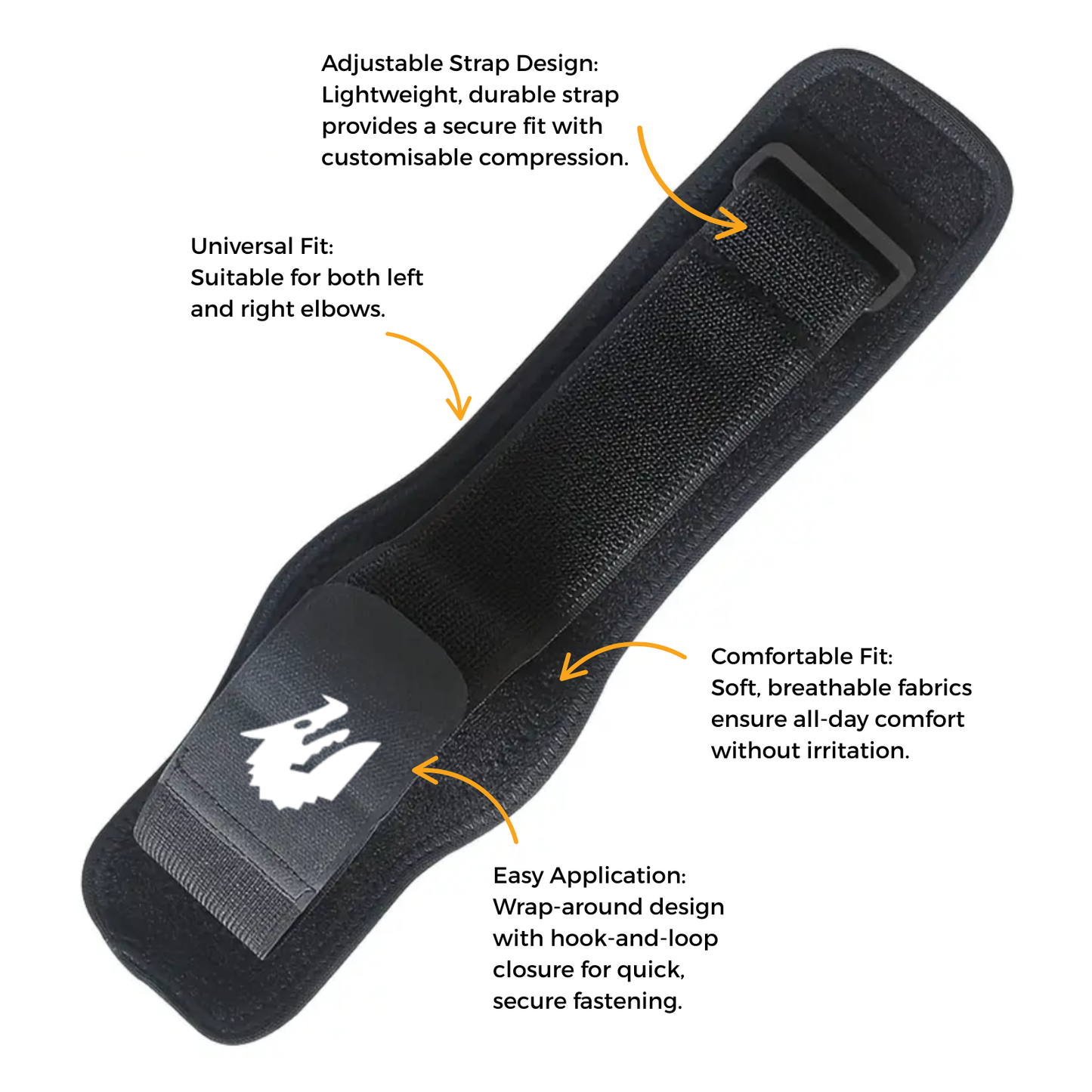 Morgan Elbow Support with Pad