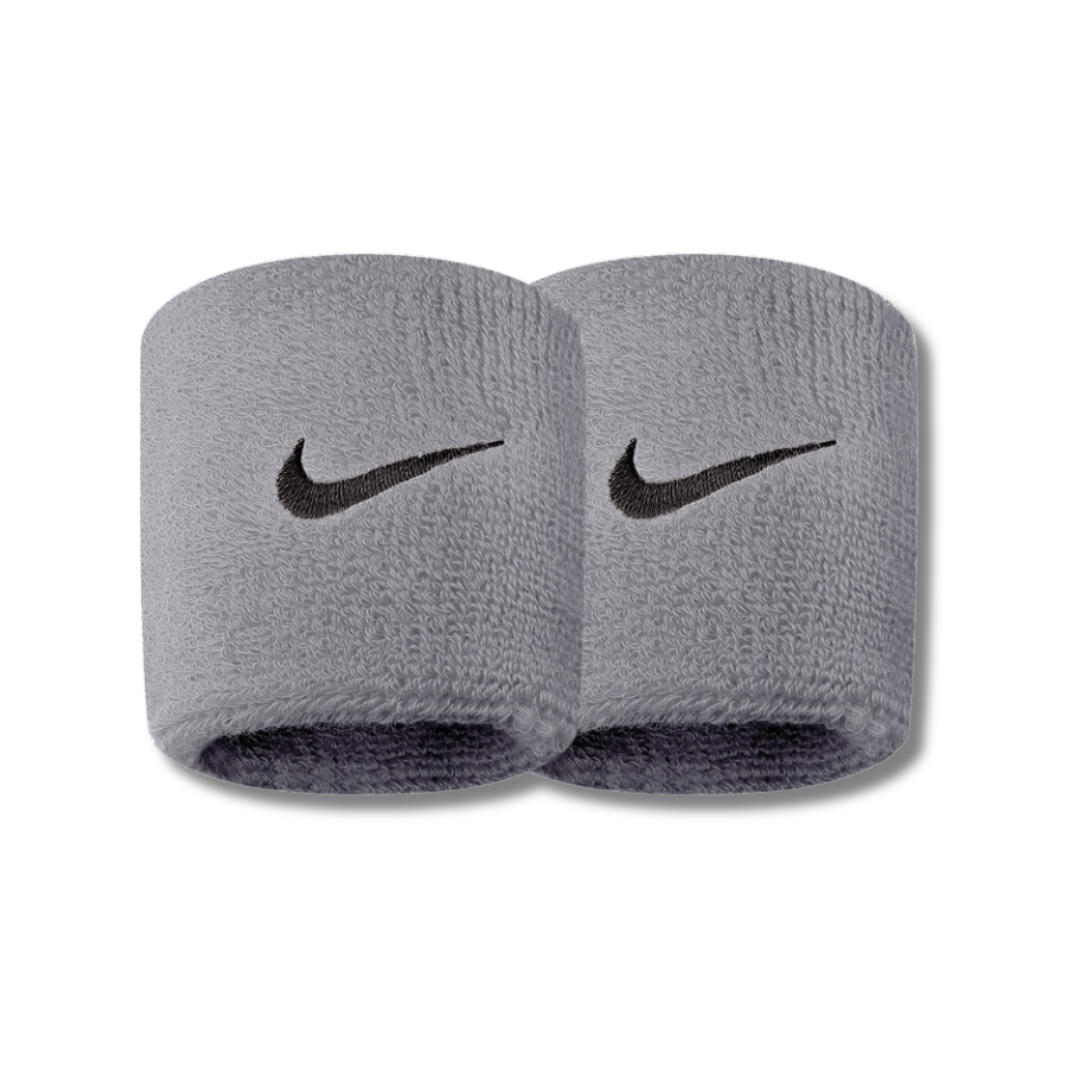 Nike Swoosh Wristbands Grey