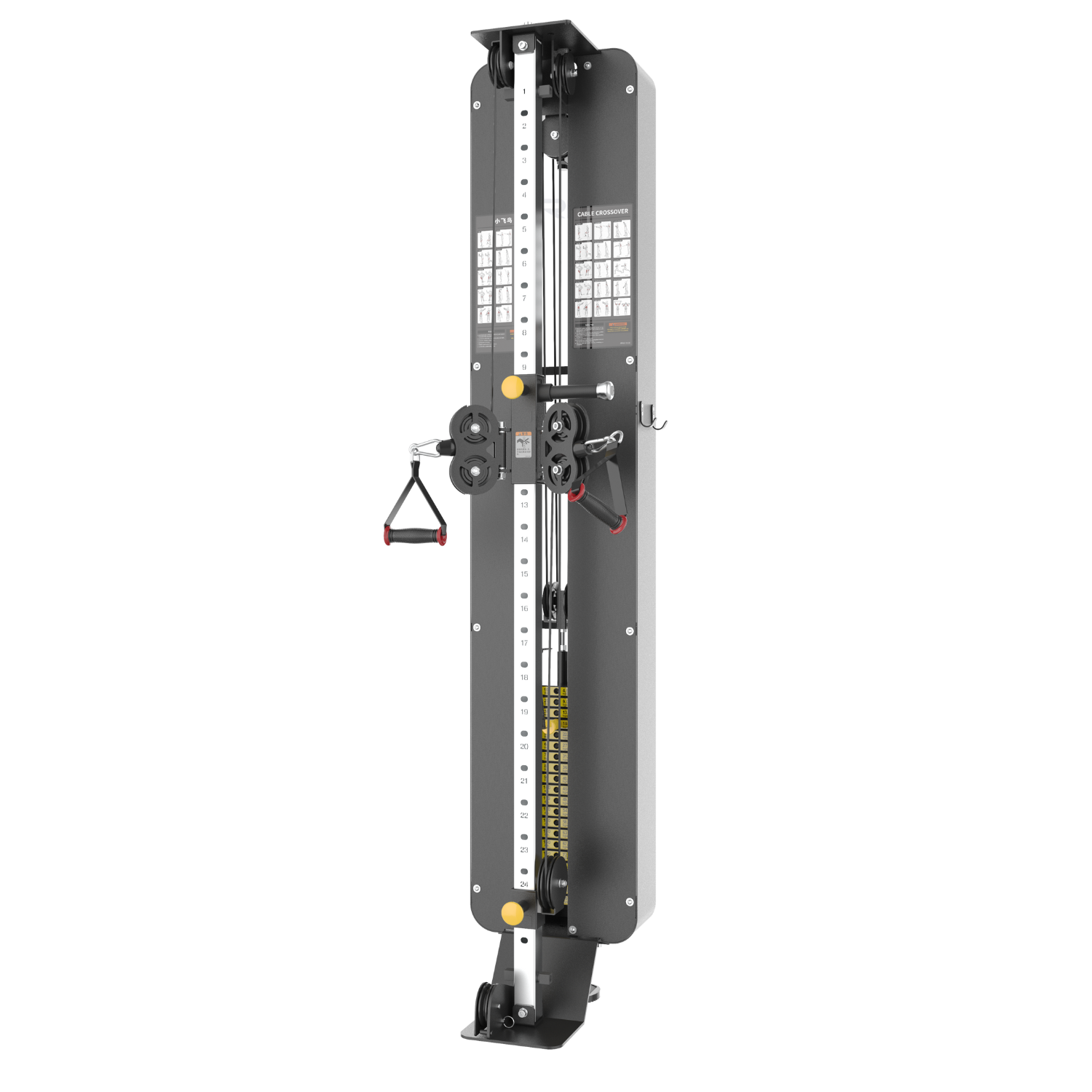 RMC Wall Mounted Cable Functional Trainer Pin Loaded BLITZ