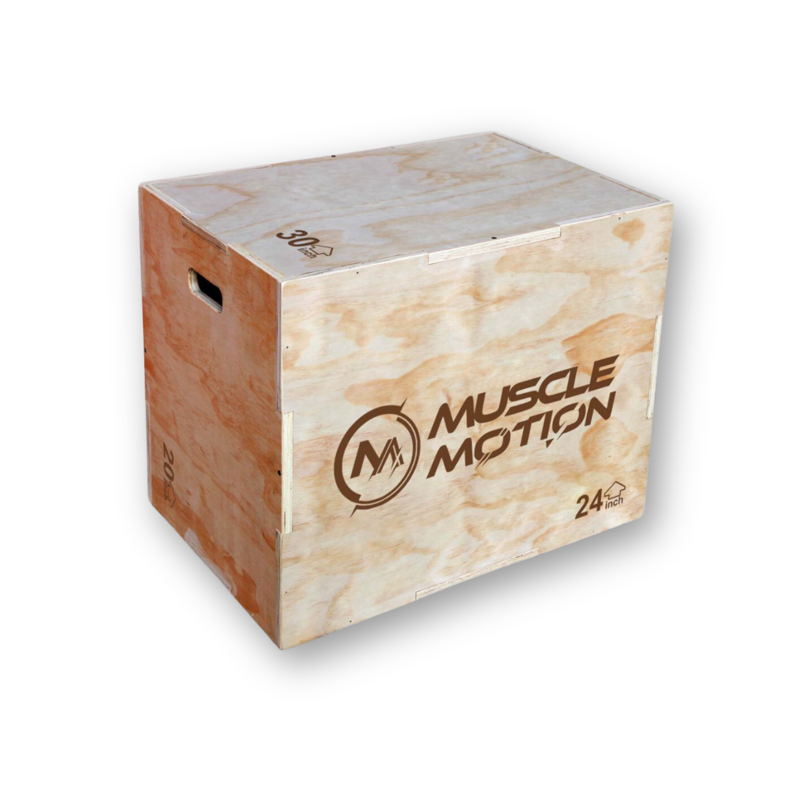 Wooden Plyo Boxes For Box Jumps Natural Wood Finish Gym Direct