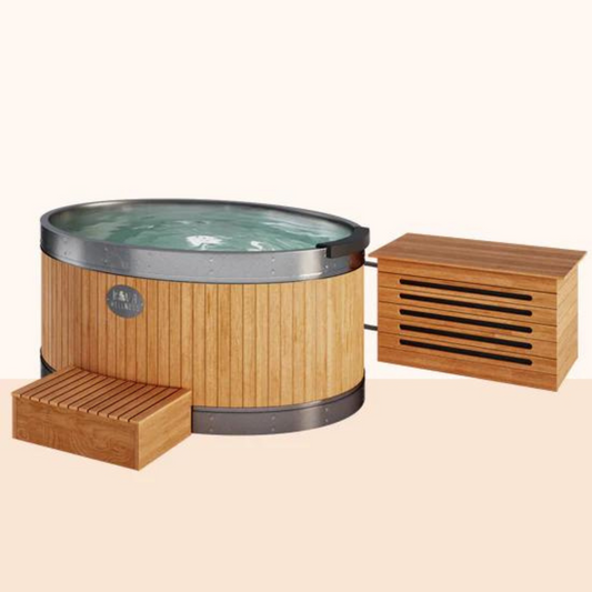 Kiva Energise Real Cedar Barrel 0°C Ice Bath