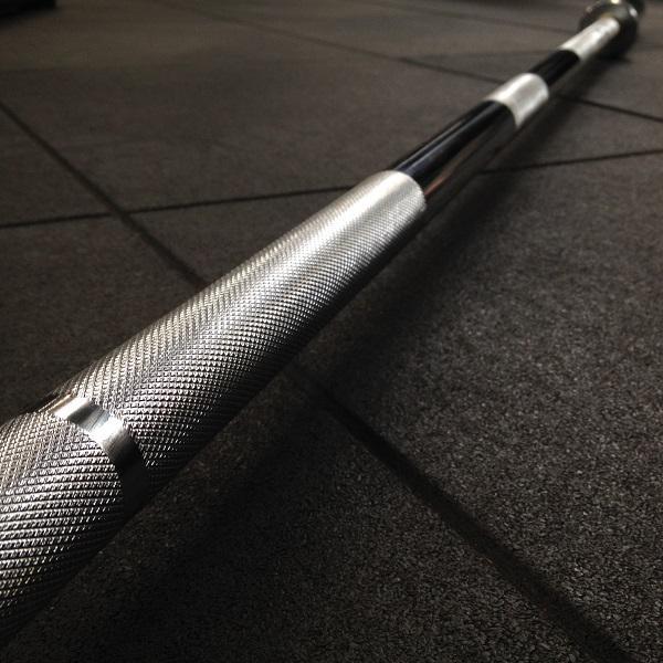 220cm Olympic Chrome Plated Barbell (700lbs Rating)-Olympic Size Barbell-Gym Direct