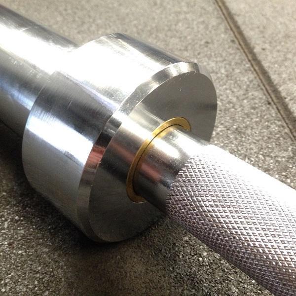 220cm Olympic Chrome Plated Barbell (700lbs Rating)-Olympic Size Barbell-Gym Direct