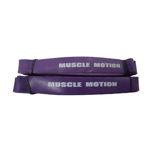 Pair of Extra Light Strength Bands - Purple-Resistance Bands-Gym Direct