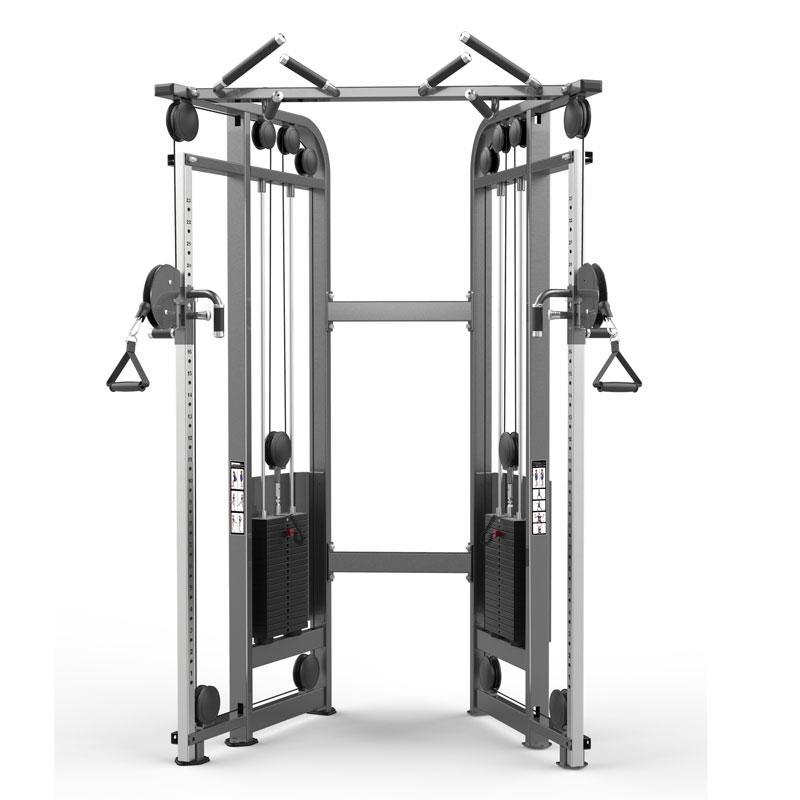 Commercial Functional Trainer DualAdjustable Pulley 2-Commercial Cable Machine-Gym Direct