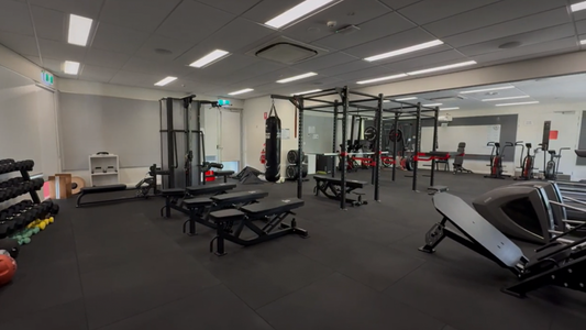 commercial gym fitout for high school - Oran Park Anglican College