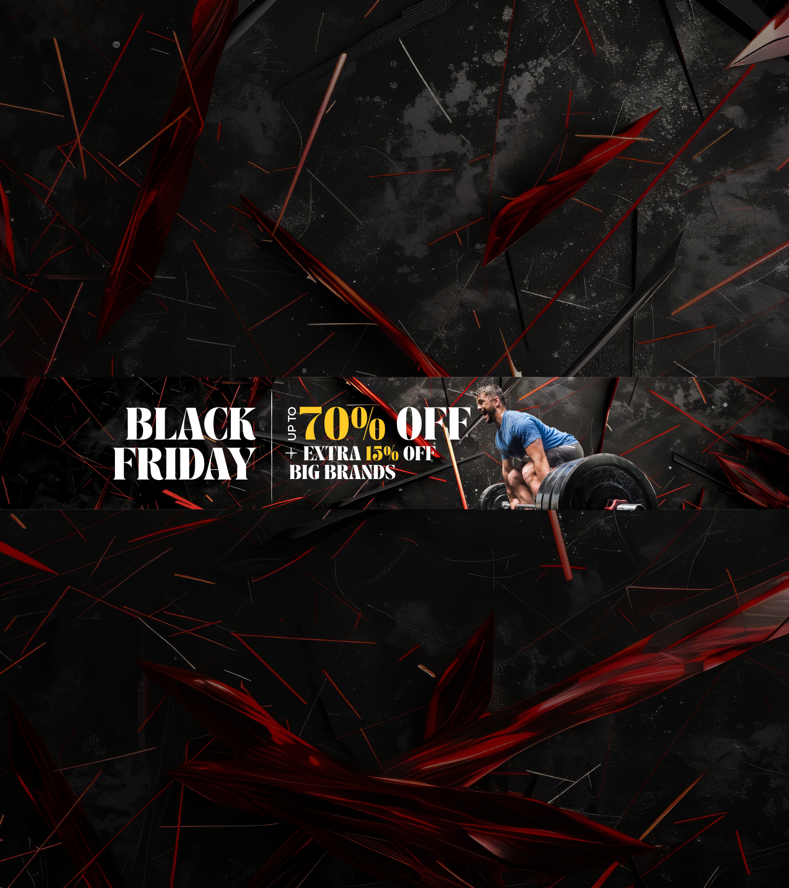 Black Friday – Up to 70% Off + Extra 15% Off*