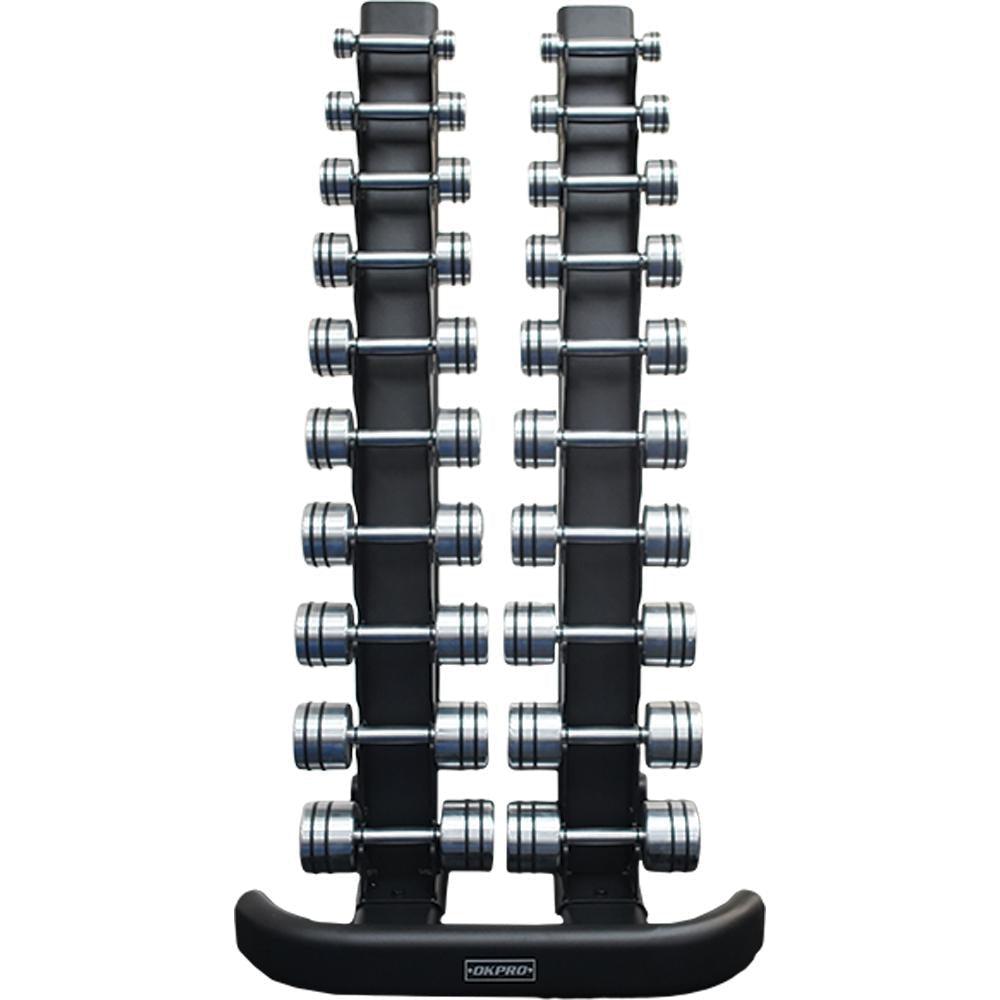Chrome Dumbbell Sets-Gym Direct