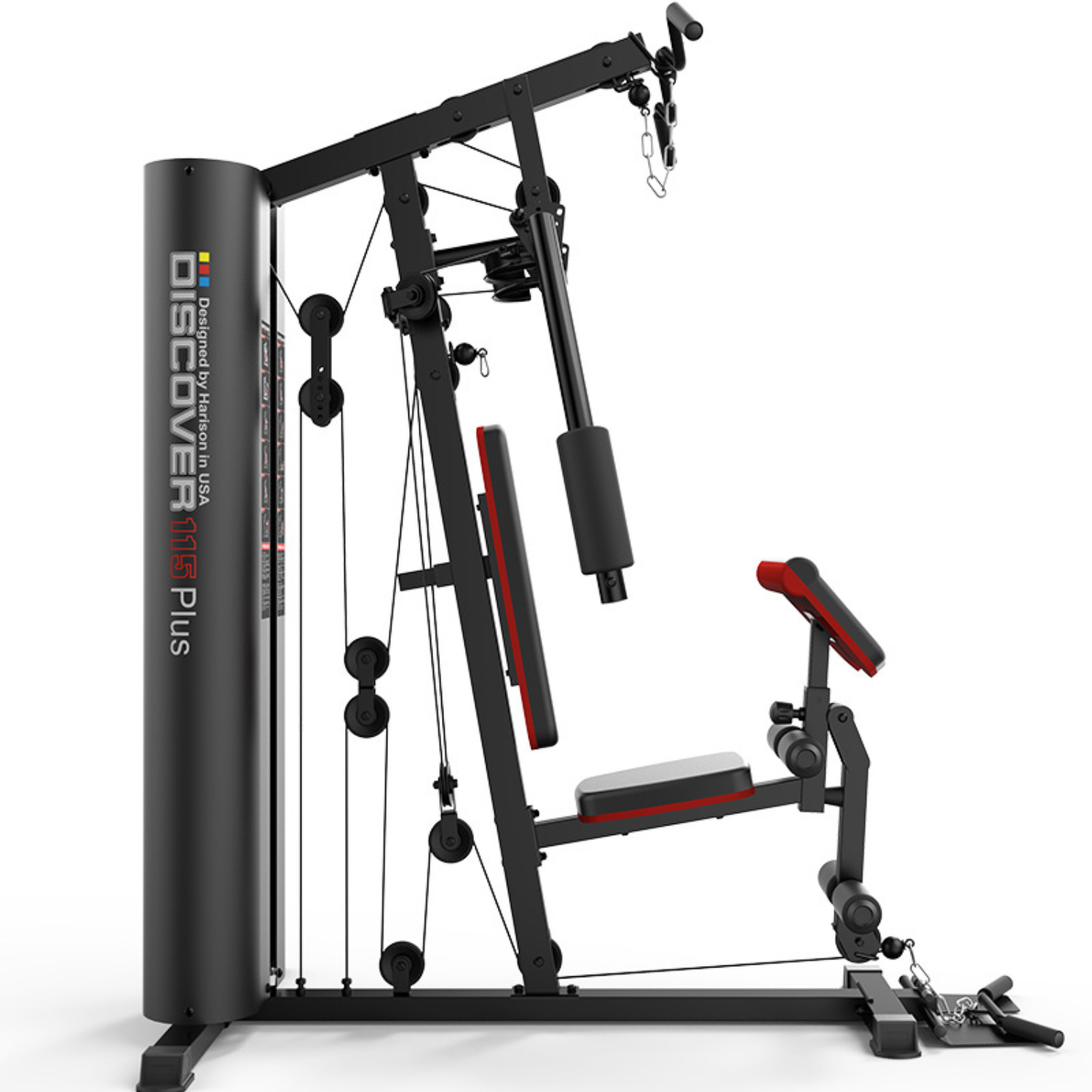 HARISON DISCOVER 115PLUS Multifunction Fitness Station Workout Equipment-Gym Direct