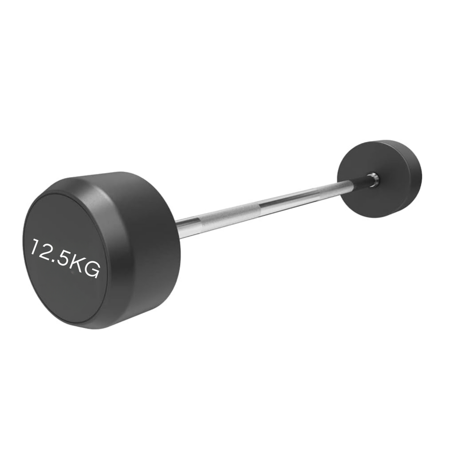 PU Fixed Straight Barbell 12.5kg