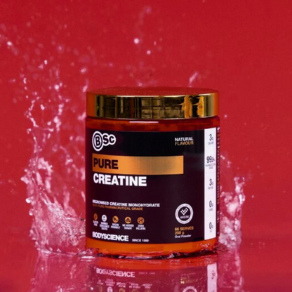 Body Science Pure Creatine Monohydrate 200g-Gym Direct