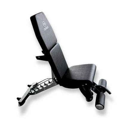 Muscle Motion 3-Section Adjustable Bench - Flat, incline and half bench