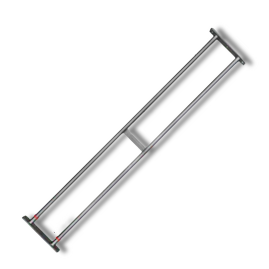 Muscle Motion 180cm Double Pull Up Bar – Fits 75mm Rigs-Rig Attachment-Gym Direct