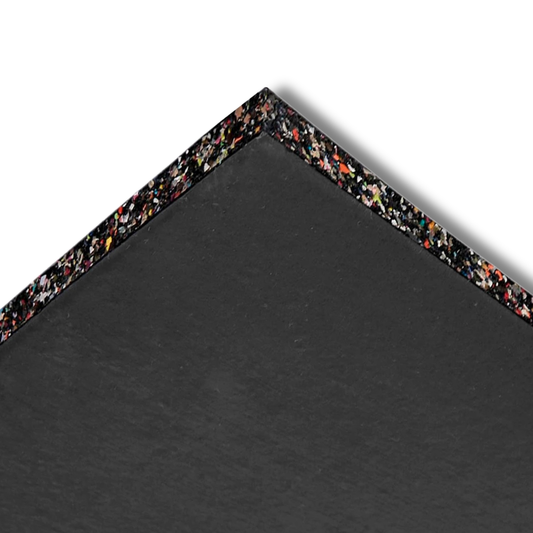 EPDM Rubber Flooring - Black 15mm