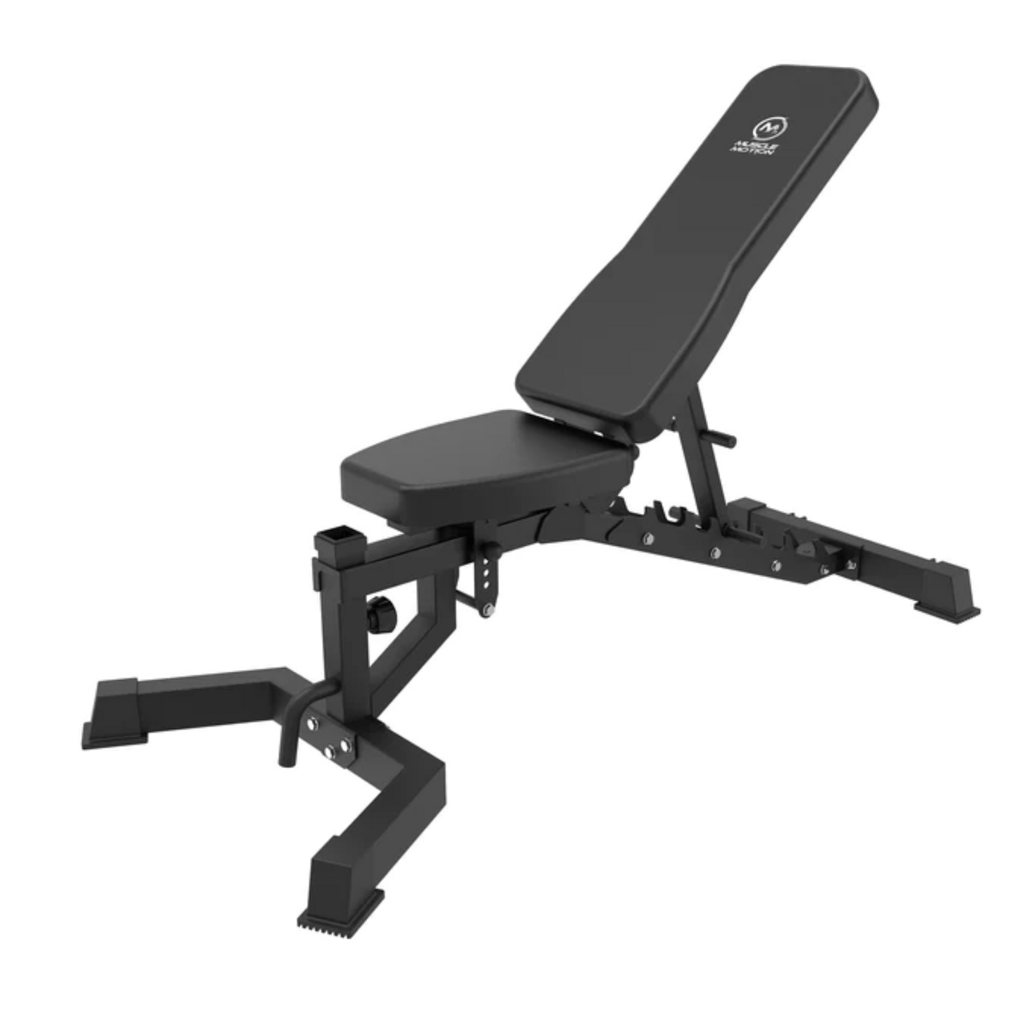 Muscle Motion AB1013 Bench with Leg Extension Attachment