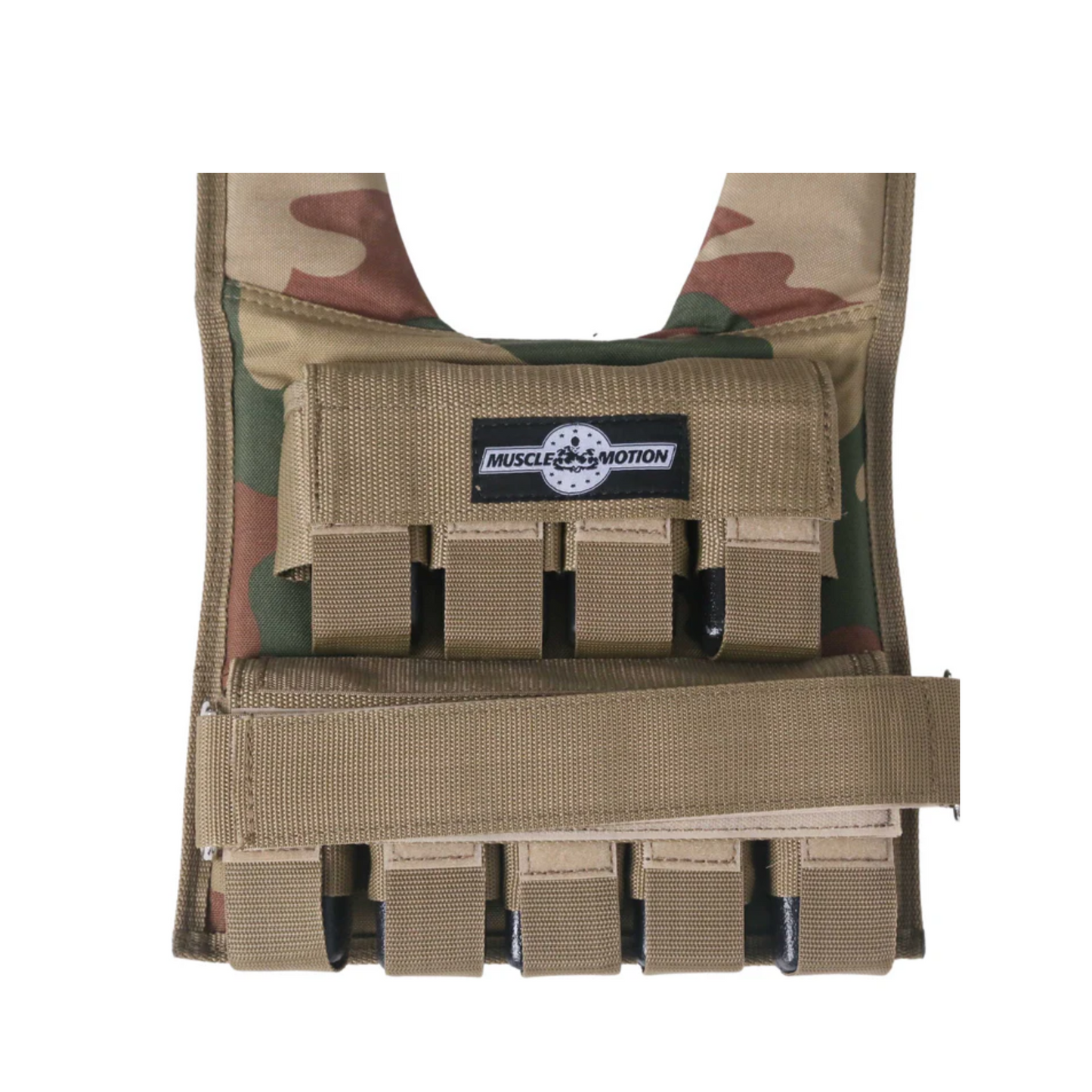 Muscle Motion Camo Weight Vest 20kg