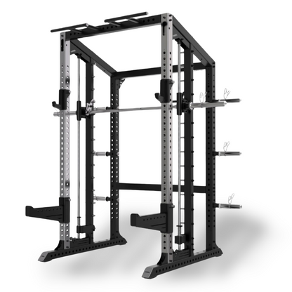 Rapid Motion RM7 Series Commercial Modular Power Rack With Smith Machine