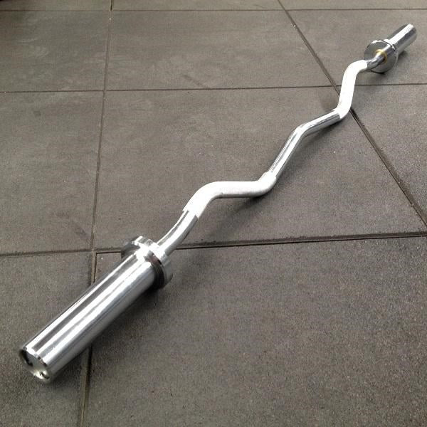Muscle Motion 4ft Olympic Ezy Curl Bar 500lbs Rated