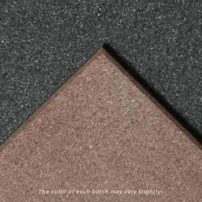 Commercial Rubber Gym Flooring - Brown 1m x 1m x 15mm