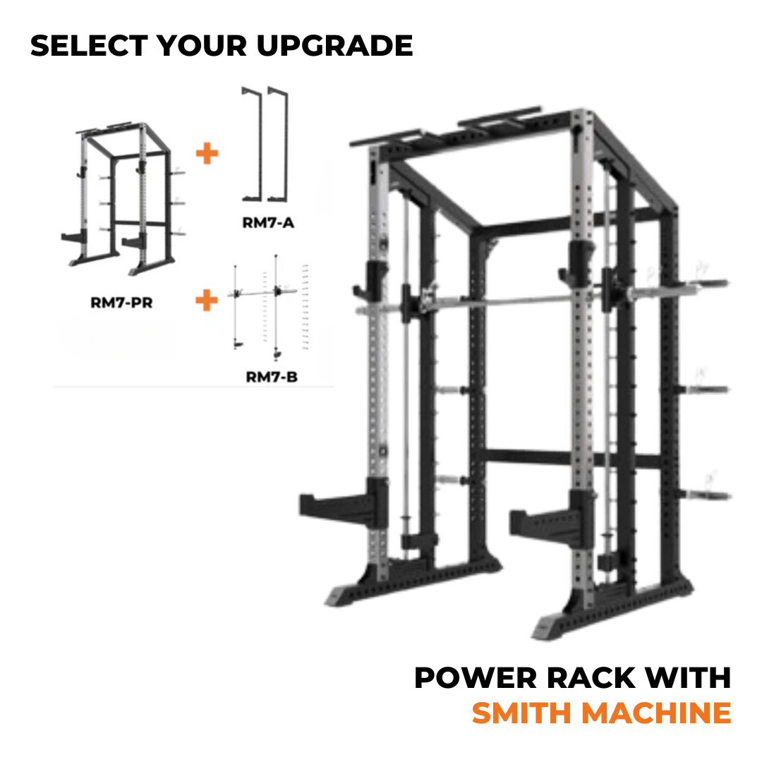 Rapid Motion RM7 Series Commercial Modular Power Rack