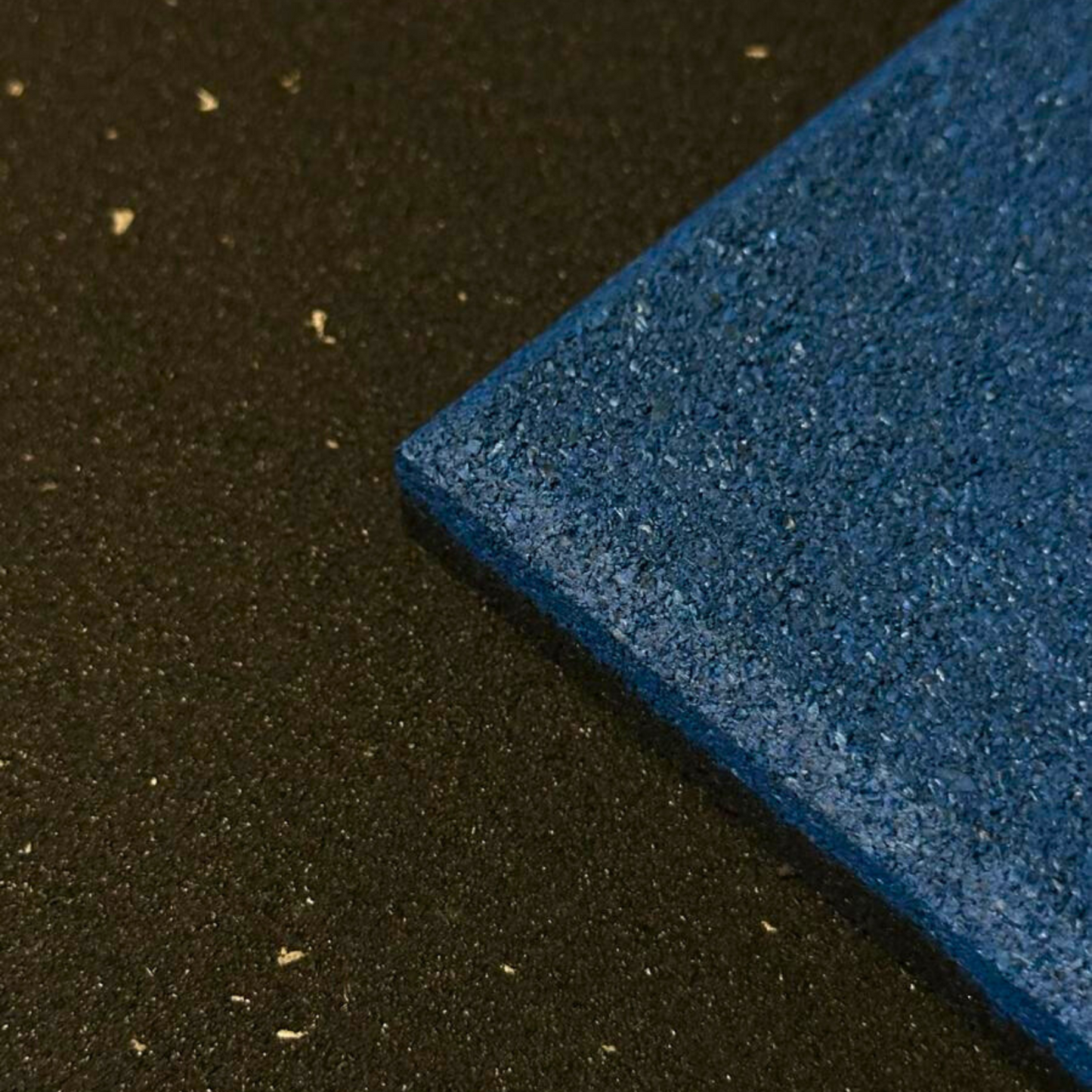 Commercial Rubber Gym Flooring - Blue (1000mm x 1000mm x 15mm)