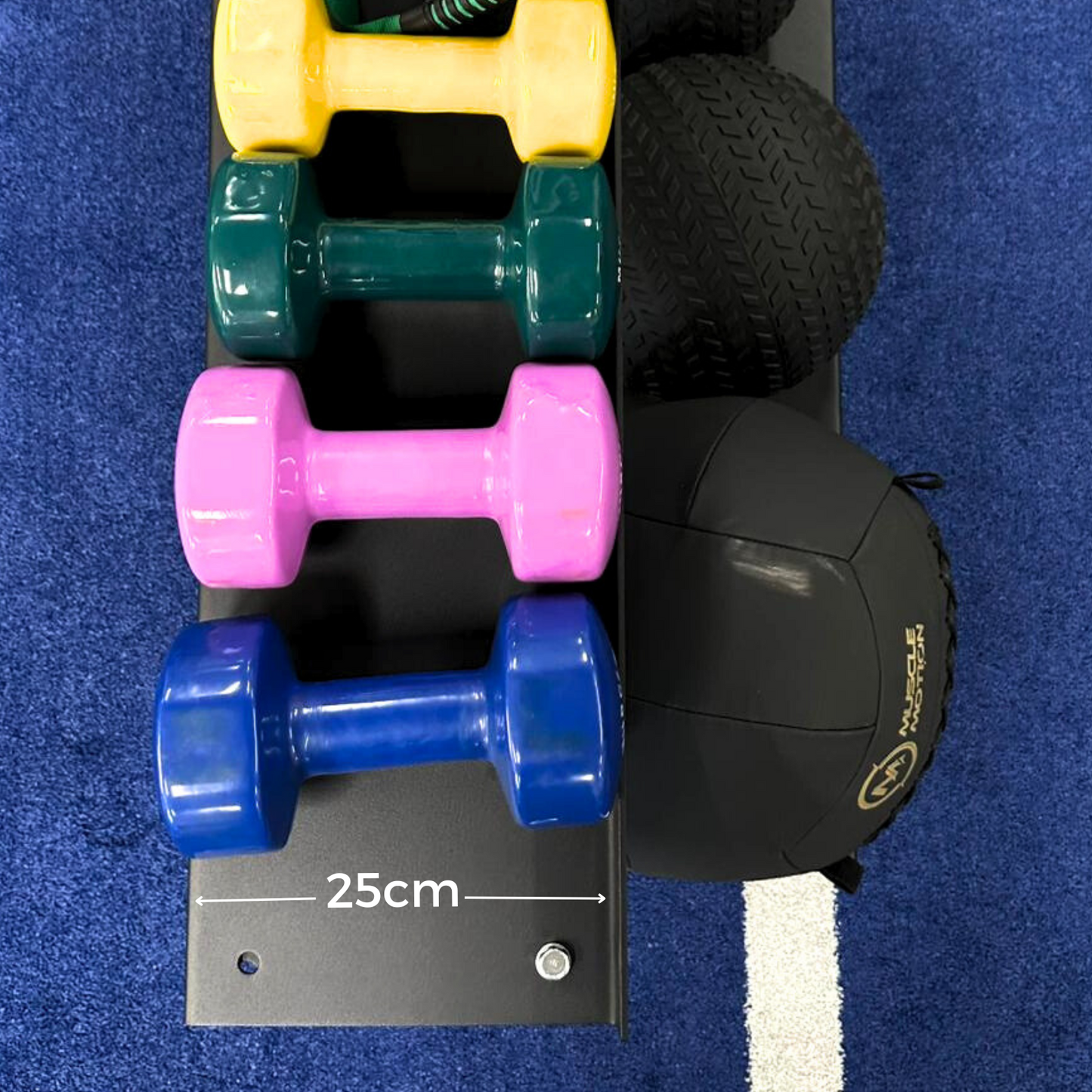 Muscle Motion 2-Tier Multi Kettlebell Storage Rack