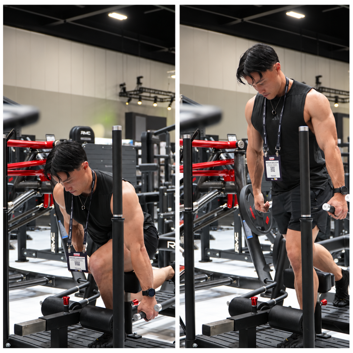 RMC Multi-functional Lunge Machine - Plate Loaded - Blitz Series