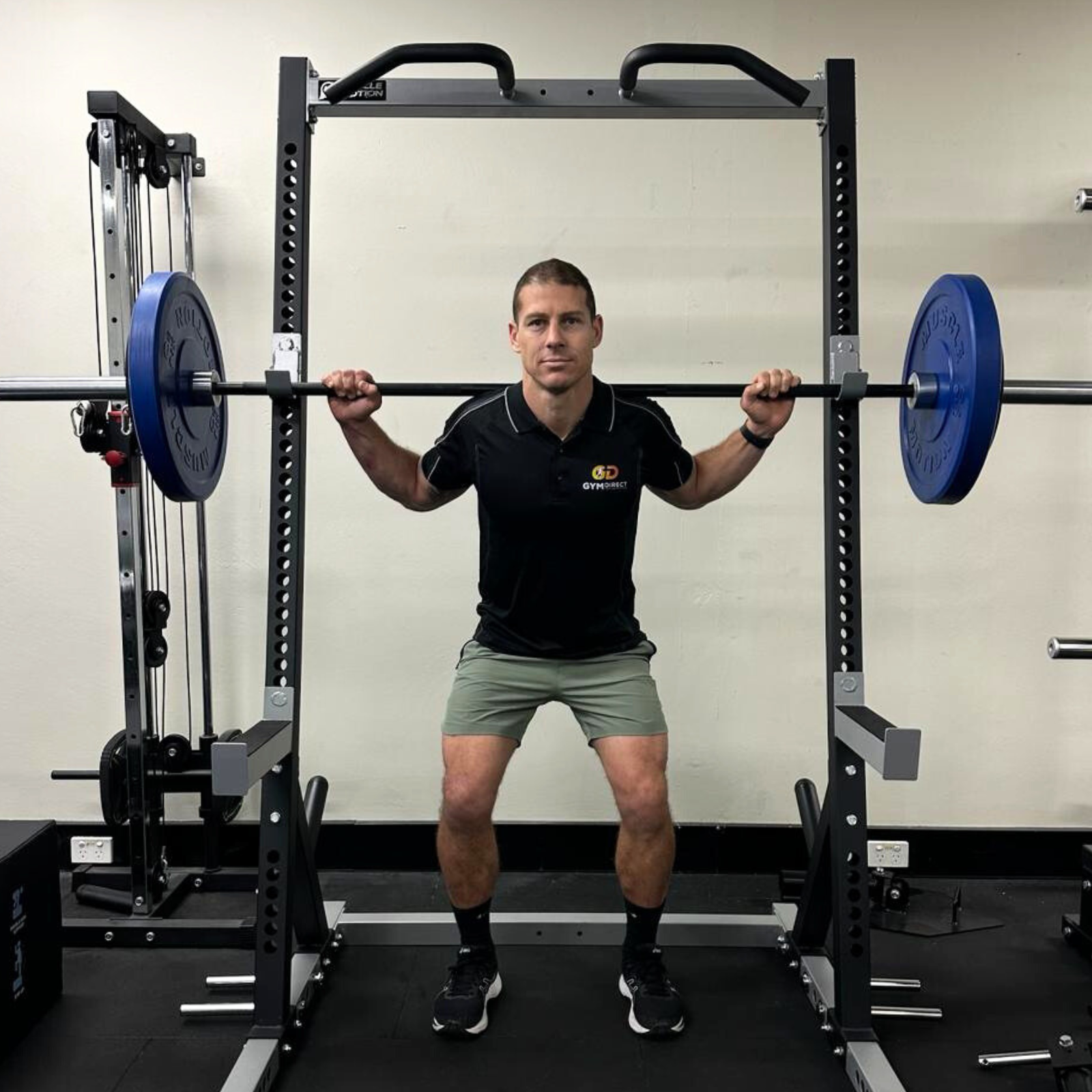 Muscle motion half online rack