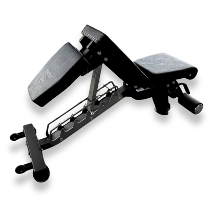 Muscle Motion 3-Section Adjustable Bench - Flat, incline and half bench