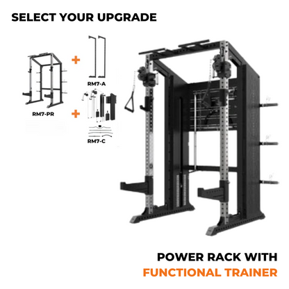 Rapid Motion RM7 Series Commercial Modular Power Rack