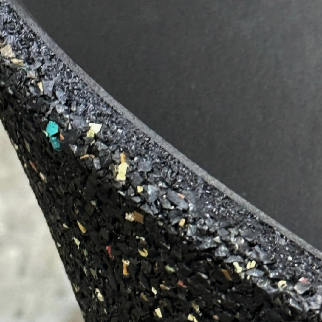 EPDM Rubber Flooring - Black 15mm