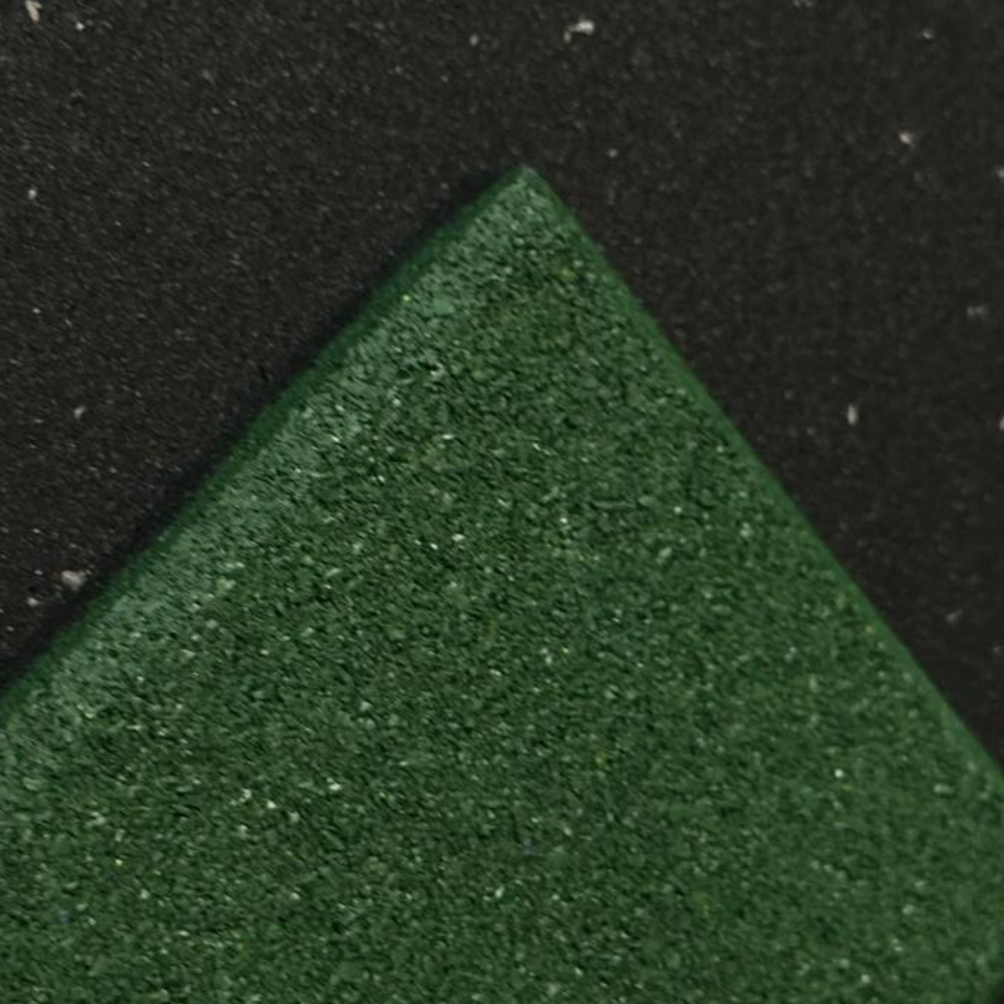 Commercial Rubber Gym Flooring - Green (1000mm x 1000mm x 15mm)