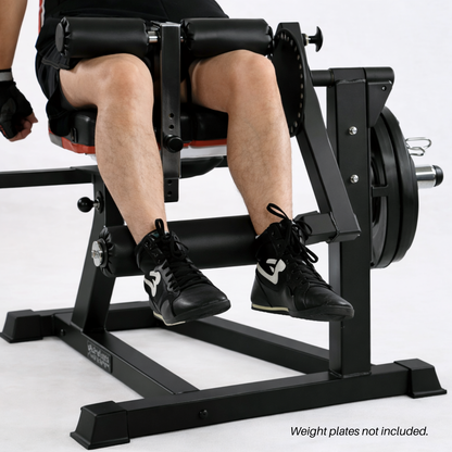 Muscle Motion Plate Loaded Leg Curl Leg Extension Machine
