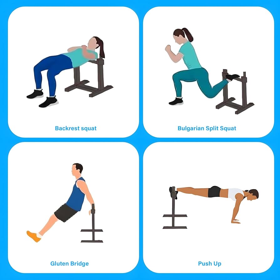 Muscle Motion Adjustable Bulgarian Split Squat Roller