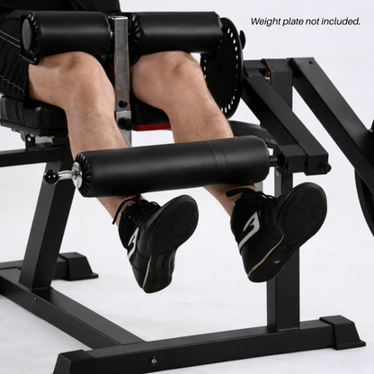 Muscle Motion Plate Loaded Leg Curl Leg Extension Machine