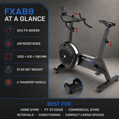FleetX Commercial Air Bike