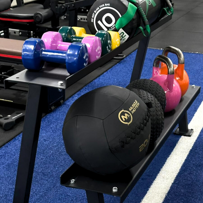 Muscle Motion 2-Tier Multi Kettlebell Storage Rack