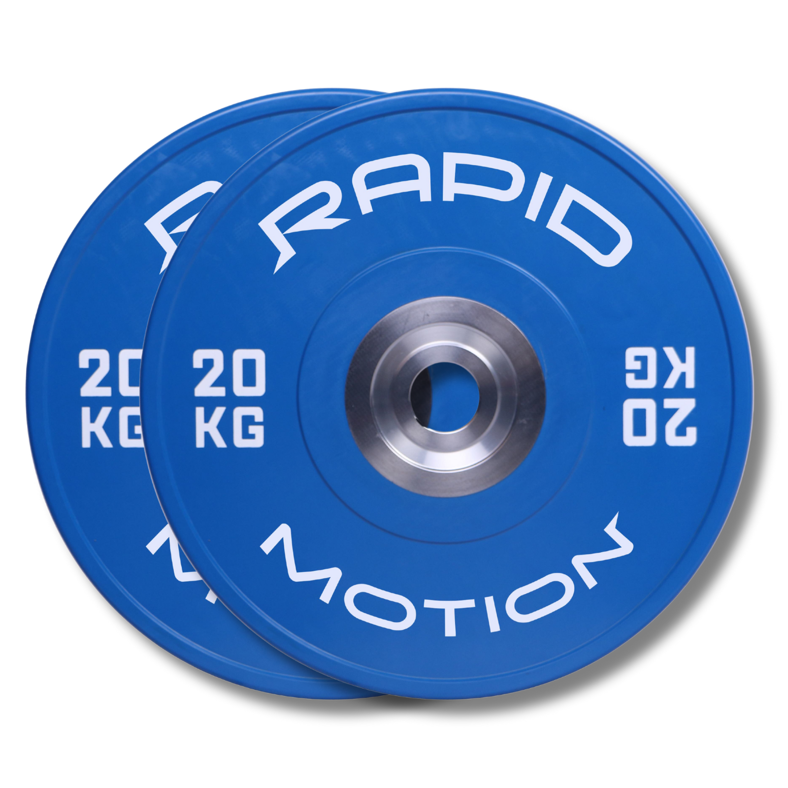 Rapid Motion PU Urethane Coated Bumper Plates Sets-Gym Direct
