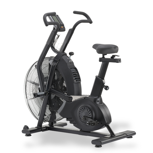 FleetX FX-AB11 Commercial Air Bike - Dual Resistance-Commercial Air Bikes-Gym Direct