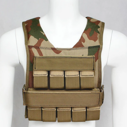 Muscle Motion Camo Weight Vest 20kg