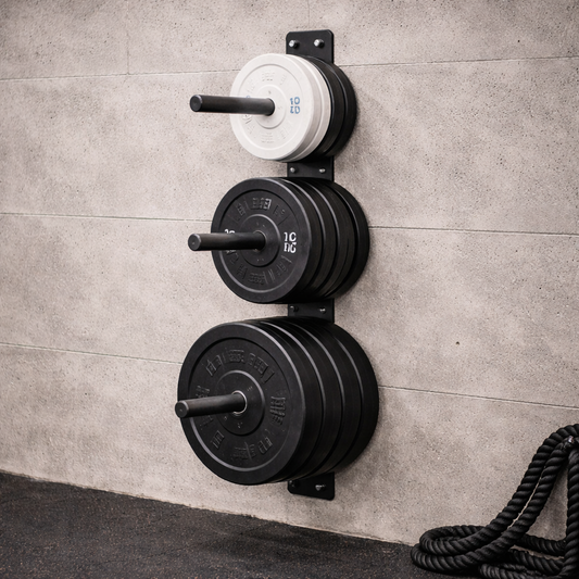 Muscle Motion Wall Mounted Olympic Weight Plate Holder
